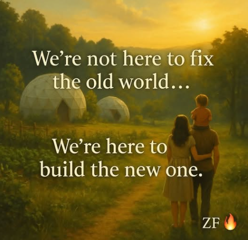 It’s Time to Build the New Earth Together