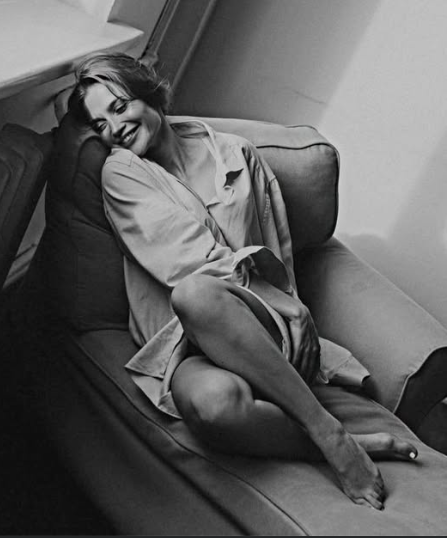 When she heals her wounds, she awakens all her senses.